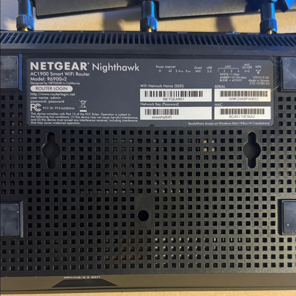 NETGEAR Nighthawk Wireless Router - Picture 3 of 3
